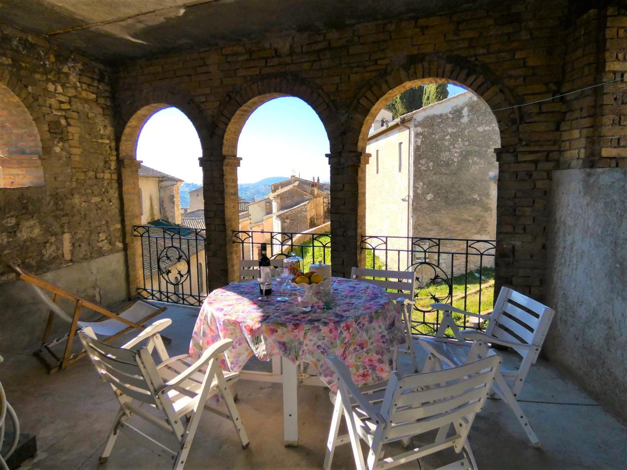 Scappo In Umbria, La Loggia Apartment Amelia Luaran gambar